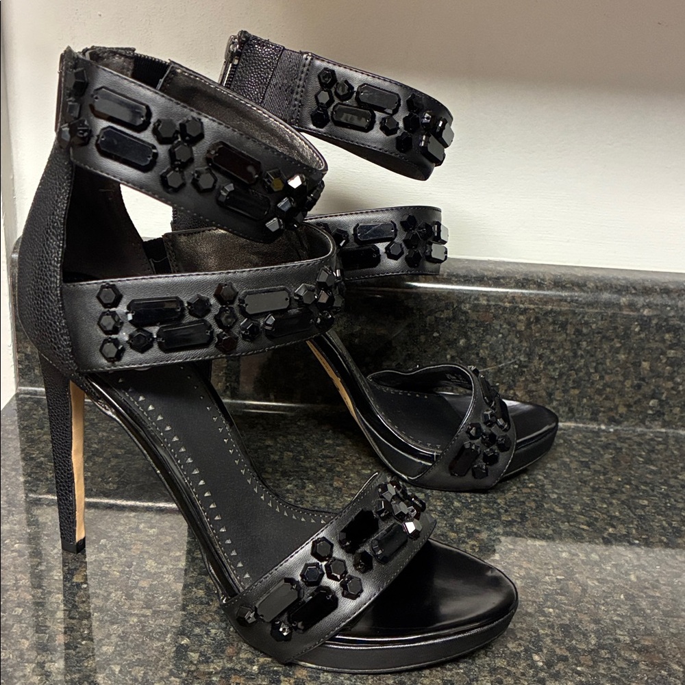 Circus by Sam Edelman Black High Heel Sandals